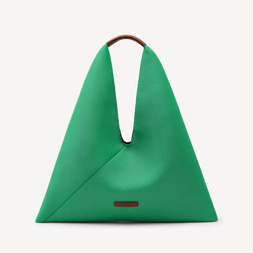 Newbella Anne Knitted Pure Color Shoulder Hobo Bag